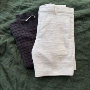 White size 32 men’s shorts